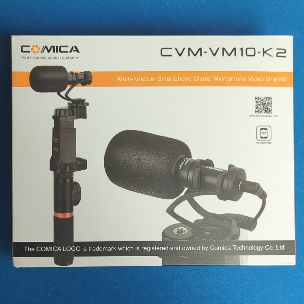 CVM-VM10-K2 Black Smartphone Microphone Kit